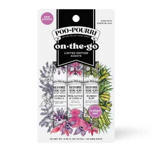 Spring 3 Pack On the Go Poo-pourri