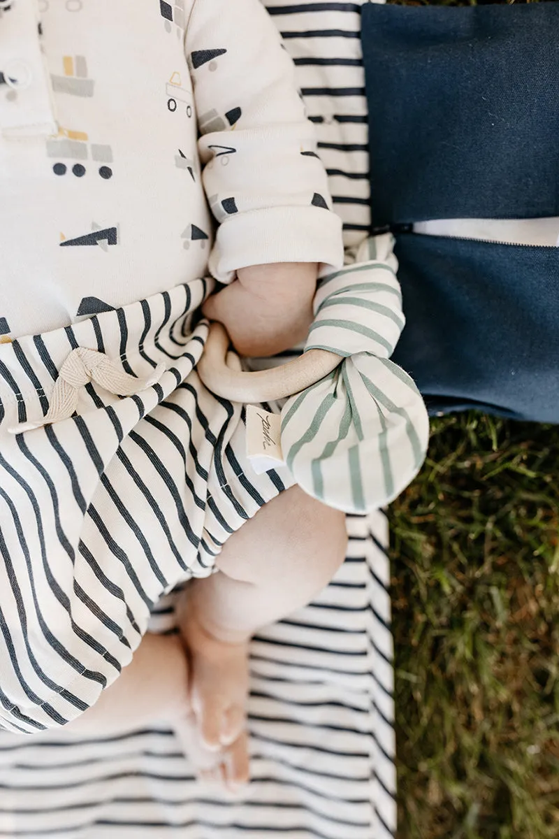 Striped On The Go Teether