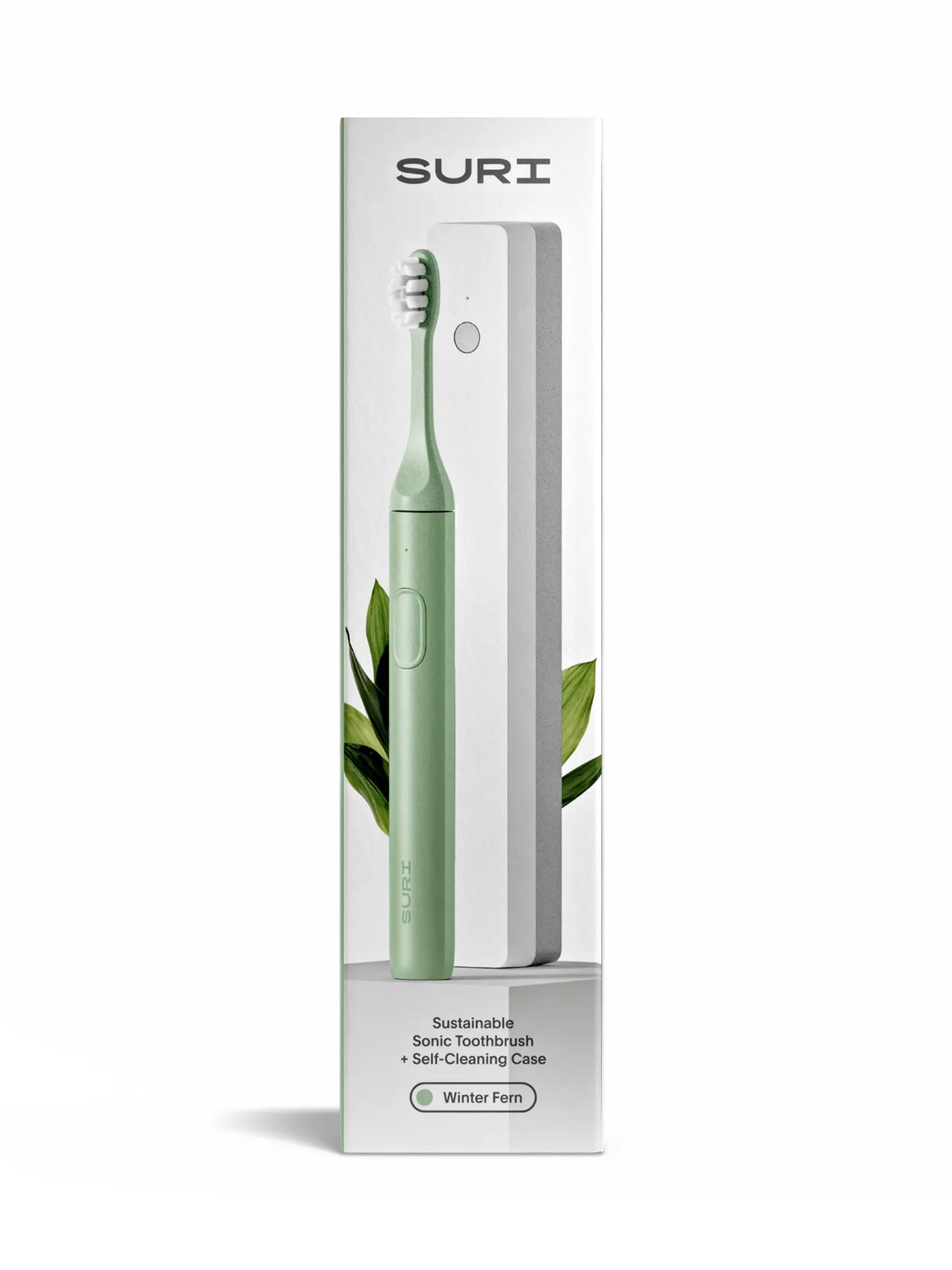 SURI Electric Toothbrush Winter Fern and UV Travel Case each