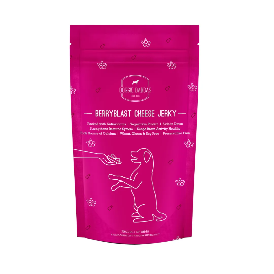 (V) Berryblast Cheese Jerky 70gms Pack of 20