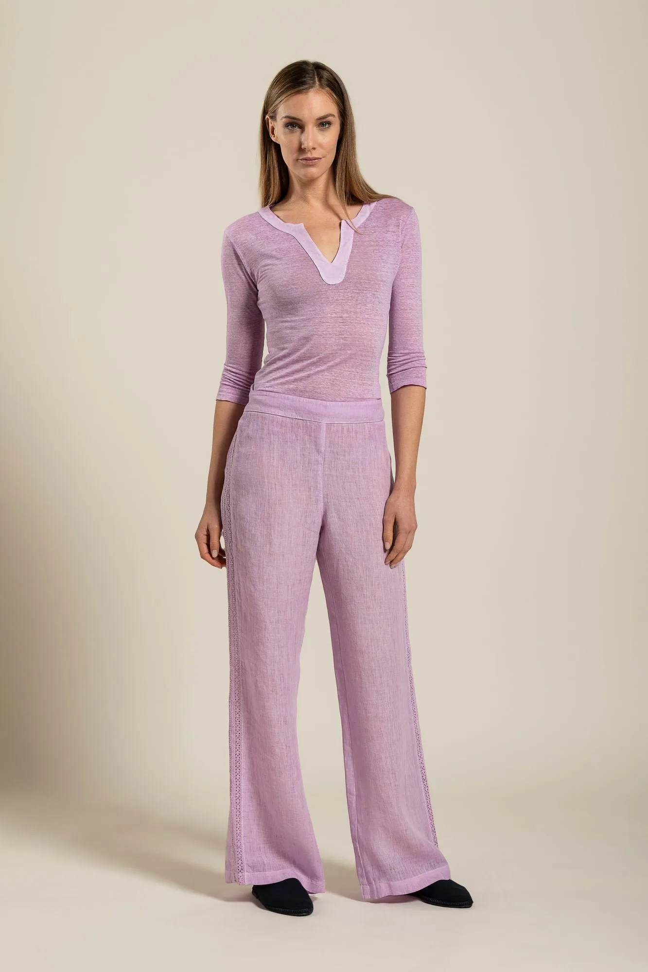 Woman Pant With Side Detail