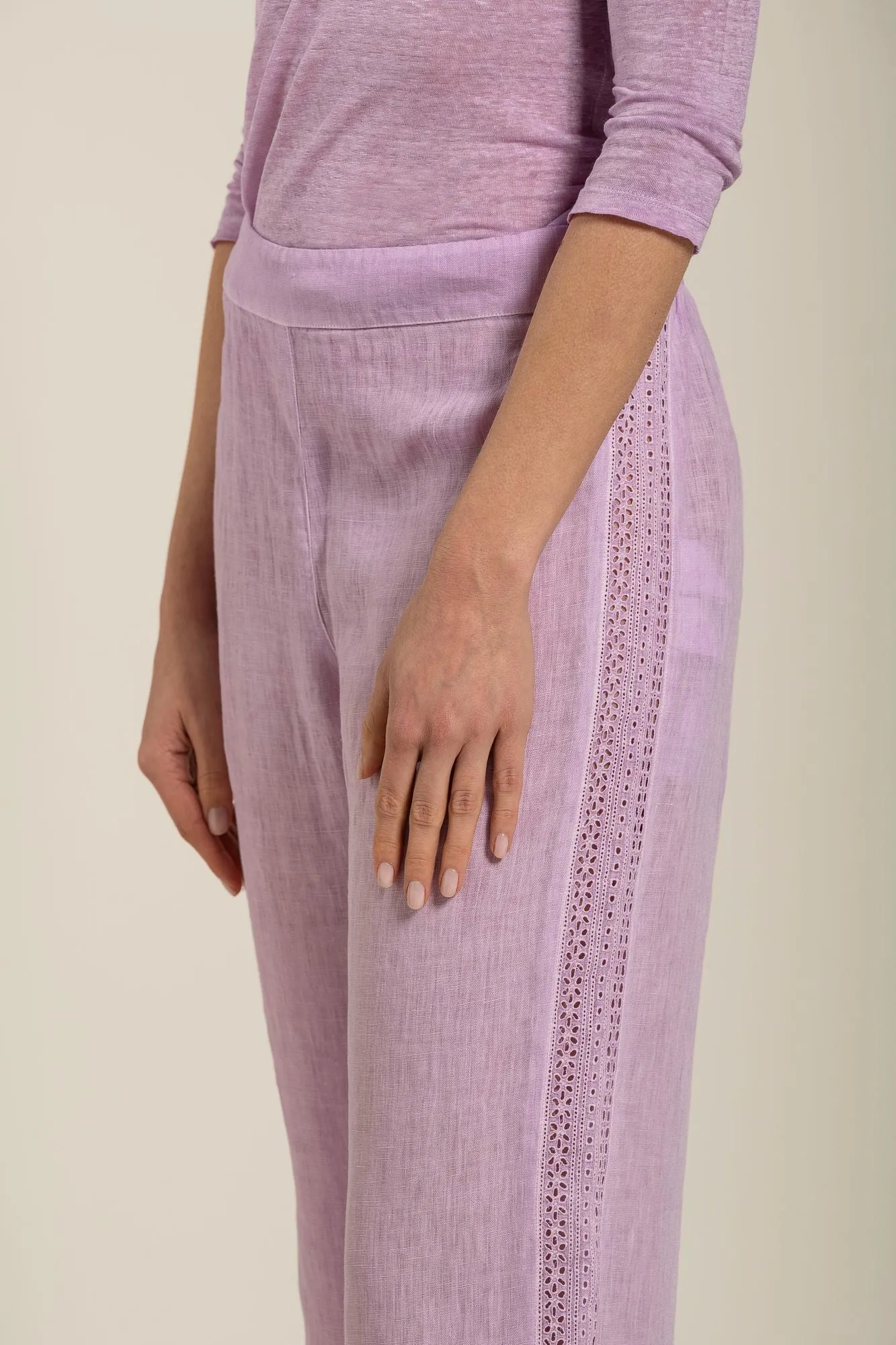 Woman Pant With Side Detail