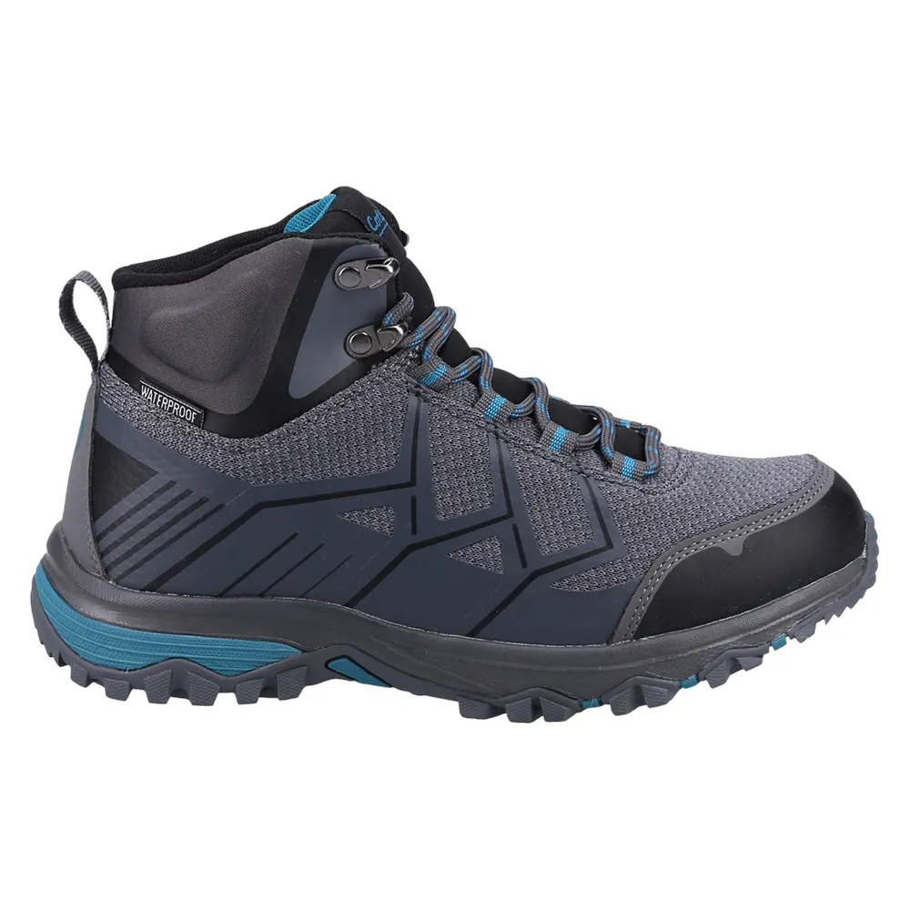 Wychwood Recycled Hiking Boots Grey/Blue