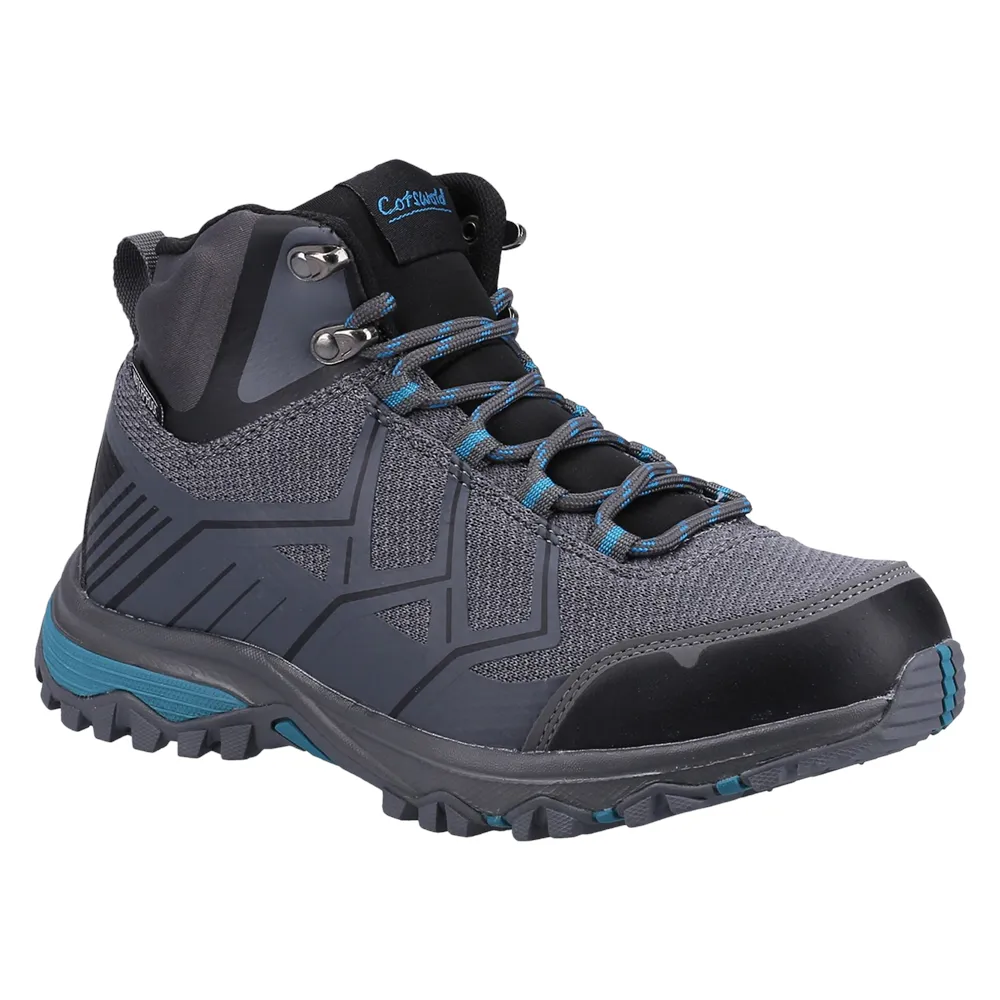 Wychwood Recycled Hiking Boots Grey/Blue