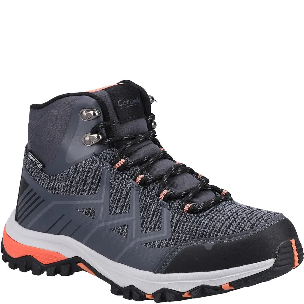 Wychwood Recycled Hiking Boots Grey/Coral